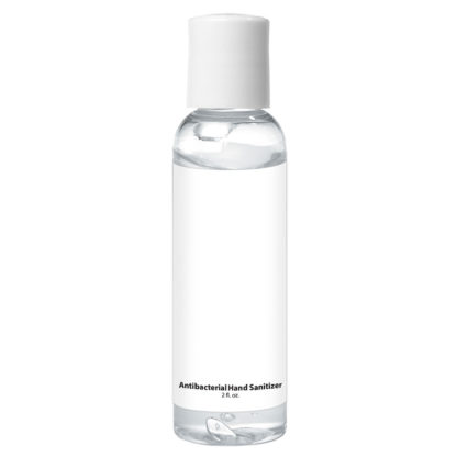 2 Oz Custom Hand Sanitizer White