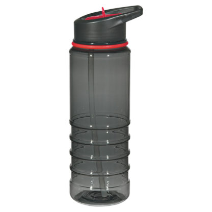 24 Oz Tritan Gripper Bottle Custom Red