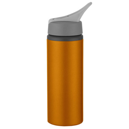 25 Oz Aluminum Bike Bottle Custom Orange