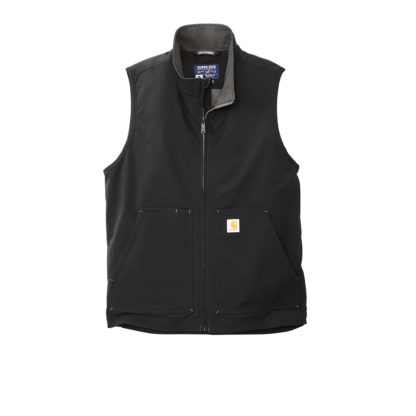 Carhartt Super Dux Soft Shell Vest Black Front