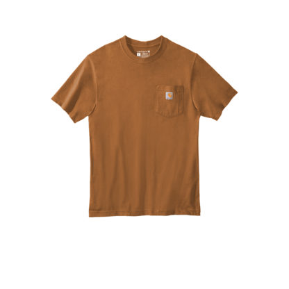 Carhartt Workwear Pocket Short Sleeve Tshirt Carhartt Brown