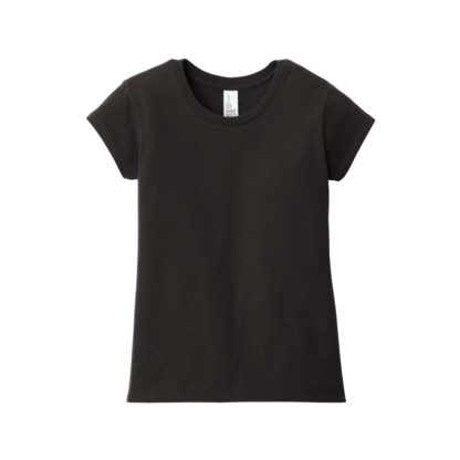 District Girls Very Important Tee Black Front