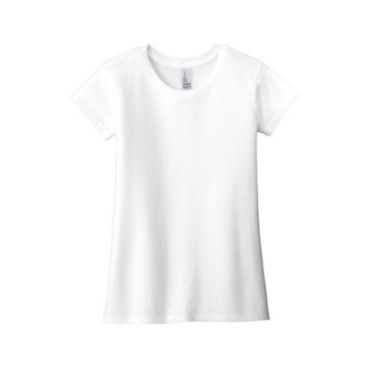 District Girls Very Important Tee White Front