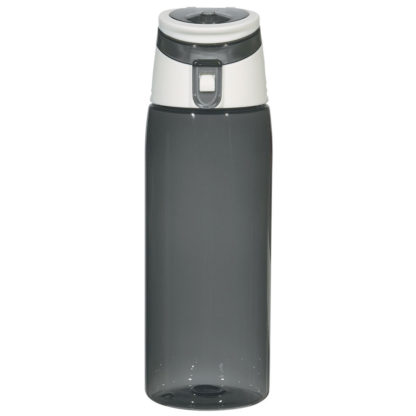 Flip Top Sports Bottle Custom Black