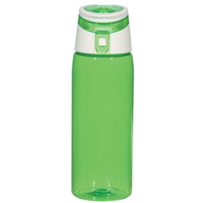 Flip Top Sports Bottle Custom Green