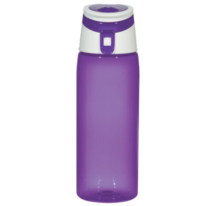 Flip Top Sports Bottle Custom Purple