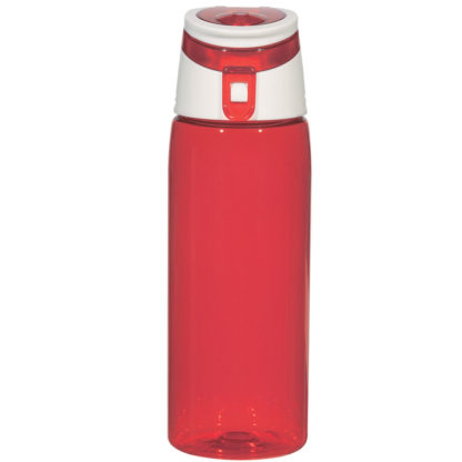 Flip Top Sports Bottle Custom Red