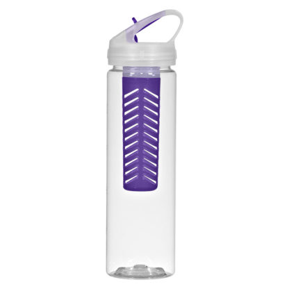 Fruit Fusion Water Bottle Custom Purple