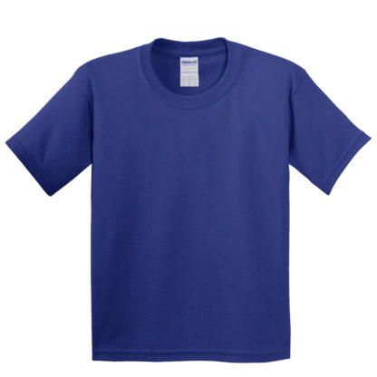 Gildan Youth Heavy Cotton 100 Cotton Tshirt Cobalt Blue