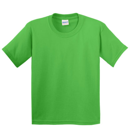 Gildan Youth Heavy Cotton 100 Cotton Tshirt Electric Green