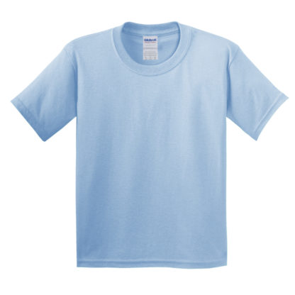 Gildan Youth Heavy Cotton 100 Cotton Tshirt Light Blue