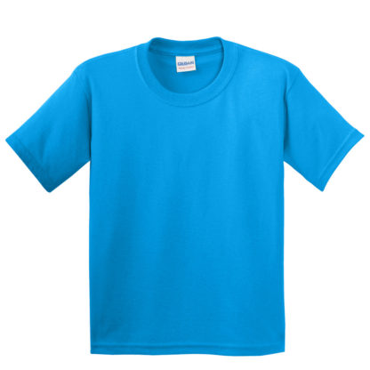 Gildan Youth Heavy Cotton 100 Cotton TShirt Sapphire Blue