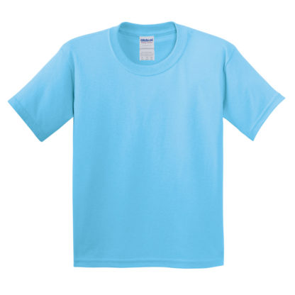 Gildan Youth Heavy Cotton 100 Cotton Tshirt Sky Blue