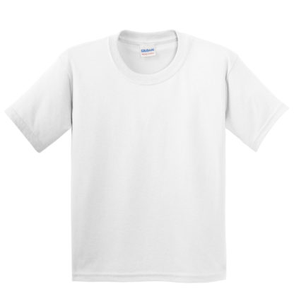 Gildan Youth Heavy Cotton 100 Cotton Tshirt White