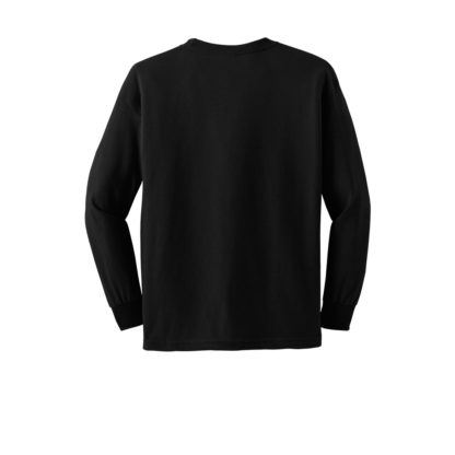 Gildan Youth Ultra Cotton Long Sleeve Tshirt Black