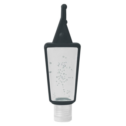 Hand Sanitizer with Silicone Holder Black Custom