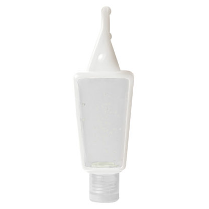 Hand Sanitizer with Silicone Holder White Custom