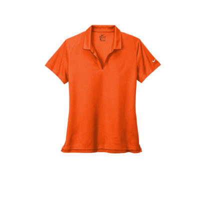 Nike Ladies Dri-FIT Micro Pique 2.0 Polo Brilliant Orange