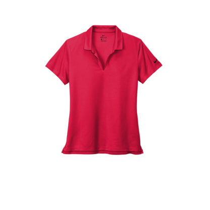 Nike Ladies Dri-FIT Micro Pique 2.0 Polo University Red