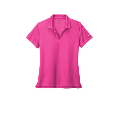 Nike Ladies Dri-FIT Micro Pique 2.0 Polo Vivid Pink