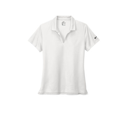 Nike Ladies Dri-FIT Micro Pique 2.0 Polo White