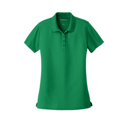 Port Authority Ladies Dry Zone UV Micro Mesh Polo Bright Kelly Green Custom