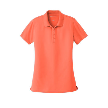 Port Authority Ladies Dry Zone UV Micro Mesh Polo Coral Splash Custom