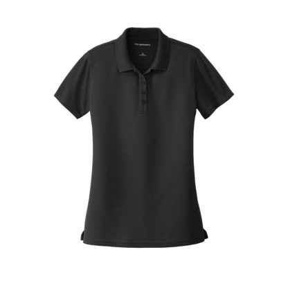 Port Authority Ladies Dry Zone UV Micro Mesh Polo Deep Black Custom