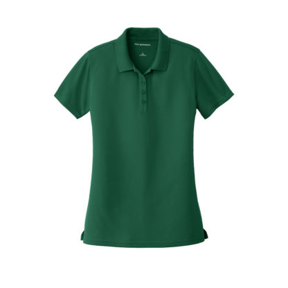 Port Authority Ladies Dry Zone UV Micro Mesh Polo Deep Forest Green Custom