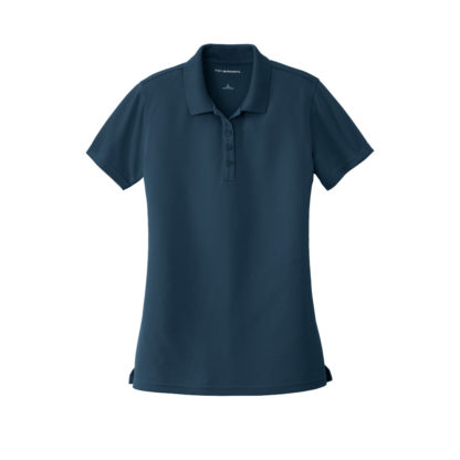 Port Authority Ladies Dry Zone UV Micro Mesh Polo River Blue Navy Custom