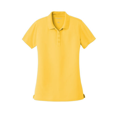 Port Authority Ladies Dry Zone UV Micro Mesh Polo Sunburst Yellow Custom