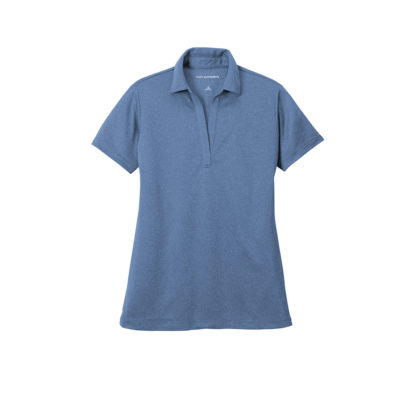 Port Authority Ladies Heather Silk Touch Performance Polo Moonlight Blue Heather