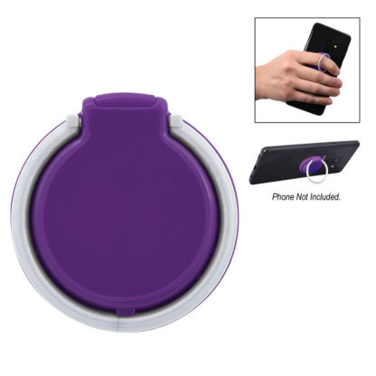 Token Phone Ring and Stand Purple