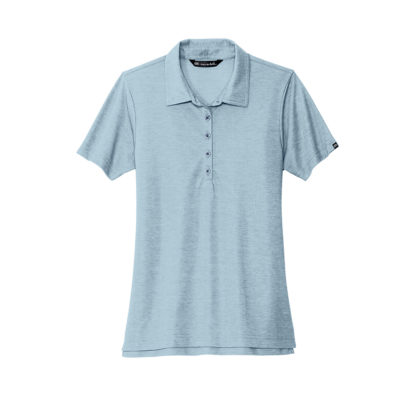 TravisMathew Ladies Oceanside heather Polo Allure Heather