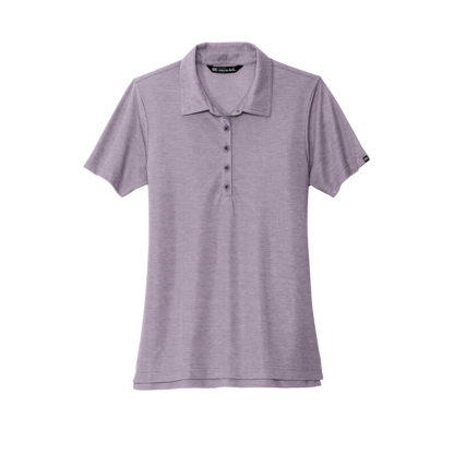 TravisMathew Ladies Oceanside heather Polo Purple Sage Heather