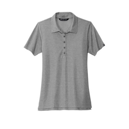 TravisMathew Ladies Oceanside heather Polo Quiet Shade Grey