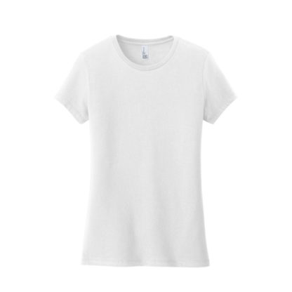 District Womens Very Important Tee White Front