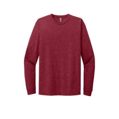 Next Level Apparel Unisex CVC Long Sleeve Tee Cardinal