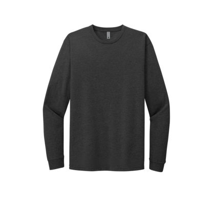 Next Level Apparel Unisex CVC Long Sleeve Tee Charcoal