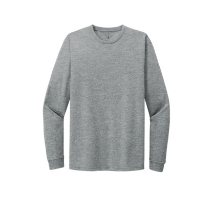 Next Level Apparel Unisex CVC Long Sleeve Tee Dark Heather Grey