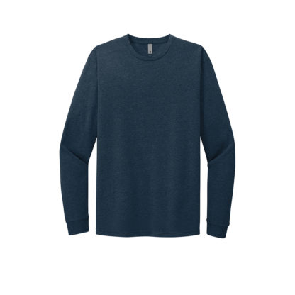 Next Level Apparel Unisex CVC Long Sleeve Tee Midnight Navy