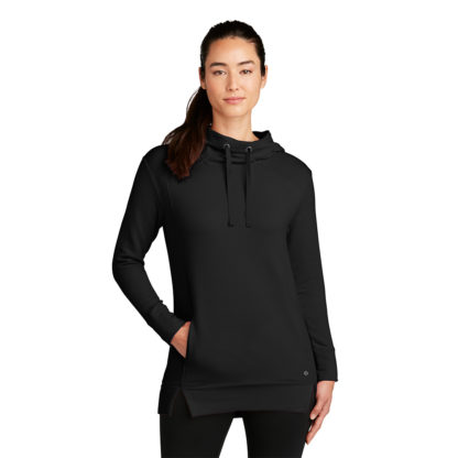 Ogio Ladies Luumg Pullover Fleece Hoodie Black Top