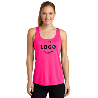 Sport Tek Ladies PosiCharge Competitor Racerback Tank Center Logo