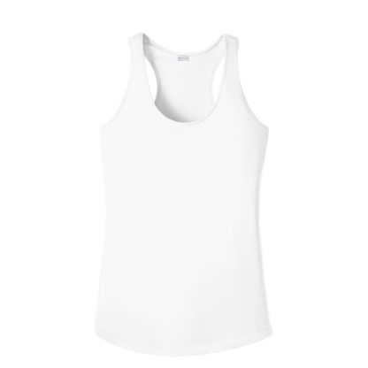 Sport Tek Ladies PosiCharge Competitor Racerback Tank White