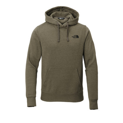 The North Face Chest Logo Pullover Hoodie New Taupe Green Heather