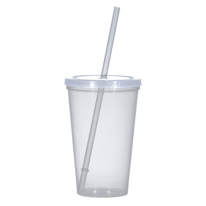 20 oz Sunsplash Single Wall Tumbler Clear