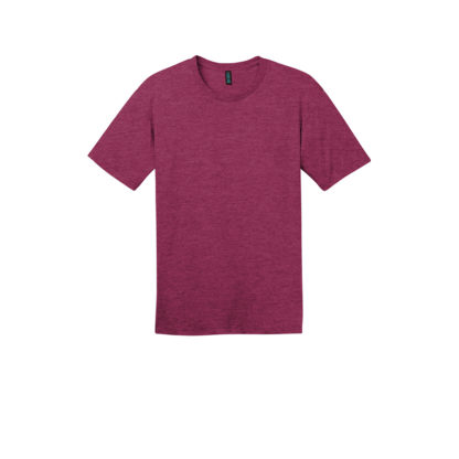 District Perfect Weight Tee Heathered Loganberry