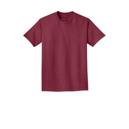 Port and Company Beach Wash Garment Dyed Tee Merlot