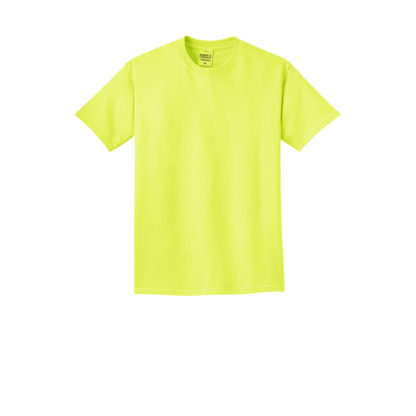 Port and Company Beach Wash Garment Dyed Tee Neon Yellow