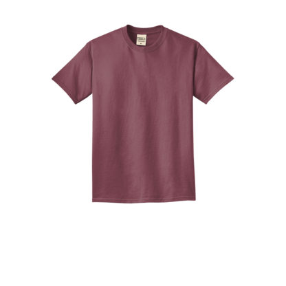 Port and Company Beach Wash Garment Dyed Tee Wine Berry